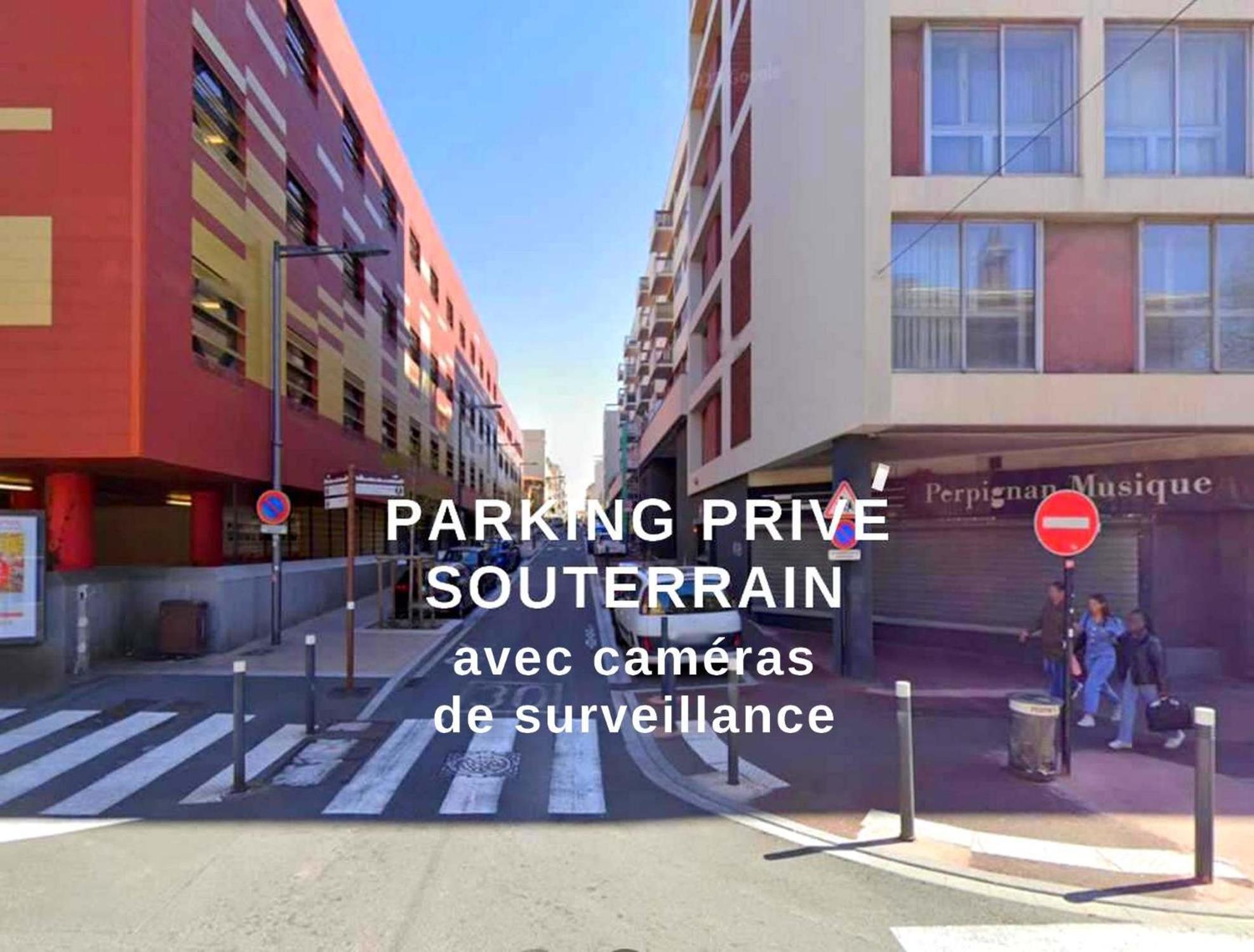 Sejour Perpignan Avec Petit-Dejeuner A La Demande Et Piscine A 20 Minutes De L'Espagne A Le Palace Climatise Luaran gambar